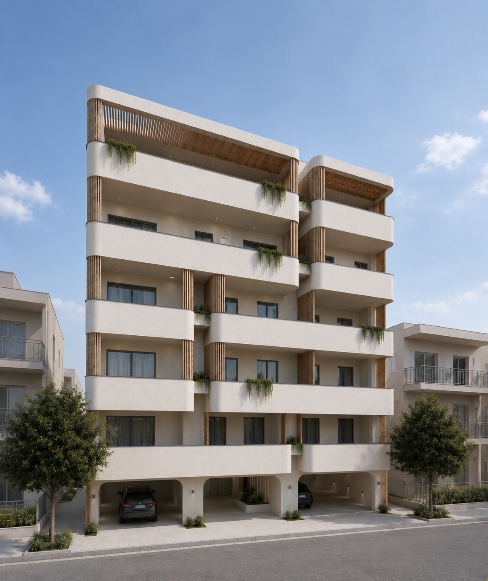 Μελέτη και κατασκευή εξαώροφου κτιρίου κατοικιών ELEVÉ, Ιωάννινα