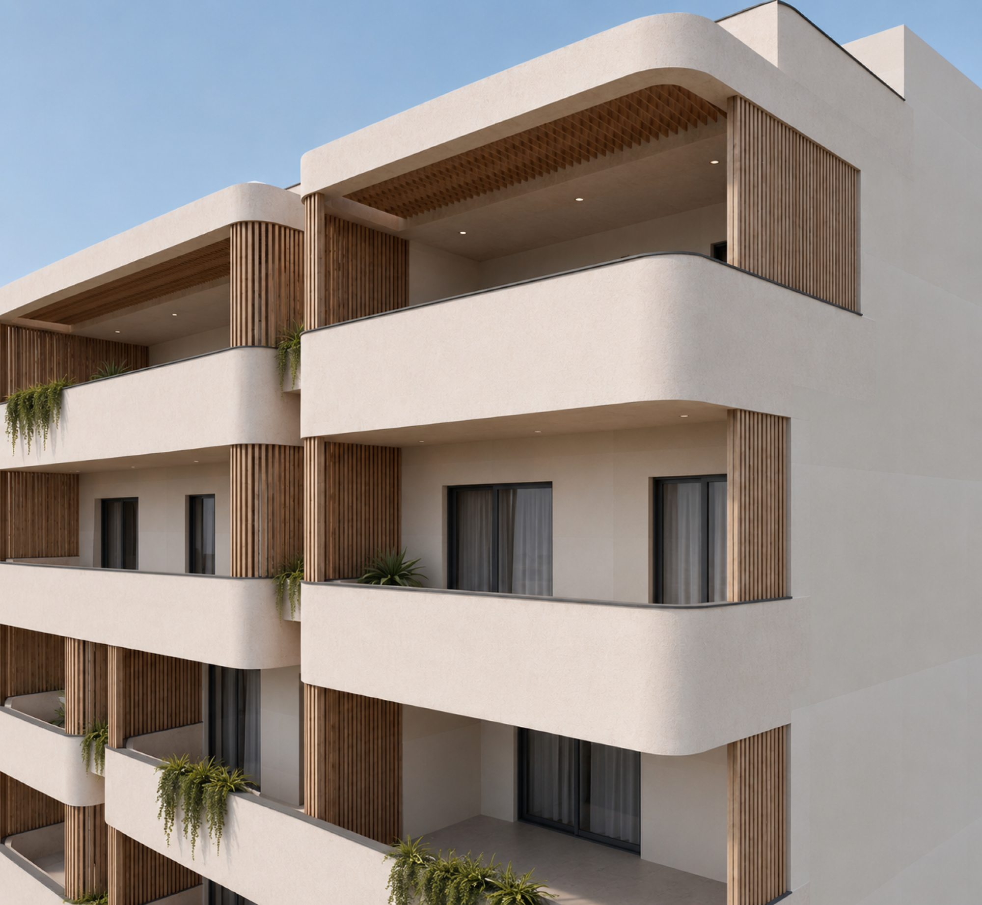 Μελέτη και κατασκευή εξαώροφου κτιρίου κατοικιών ELEVÉ, Ιωάννινα