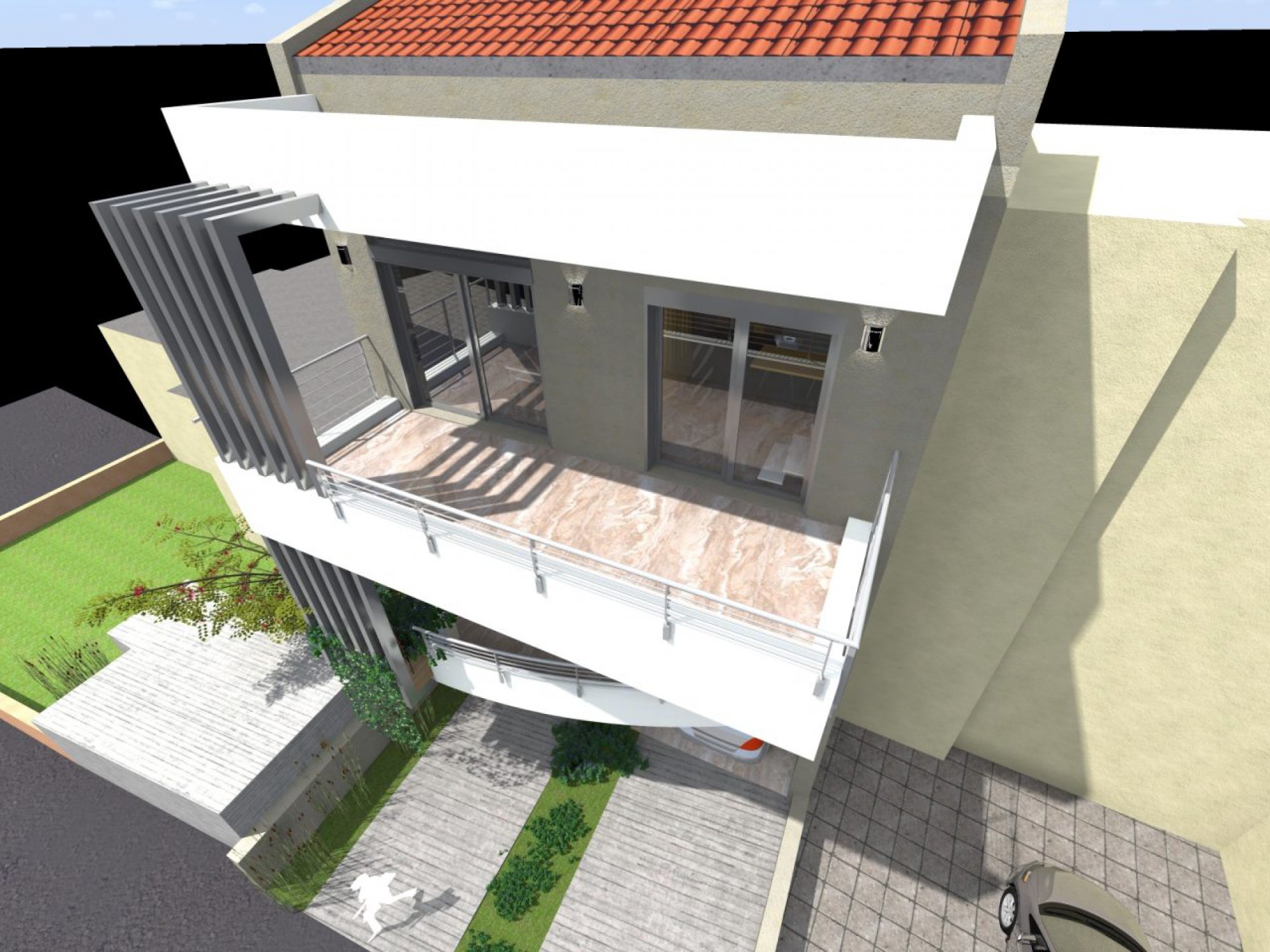 Μελέτη διώροφου κτιρίου κατοικιών στην περιοχή Κιάφα Ιωαννίνων