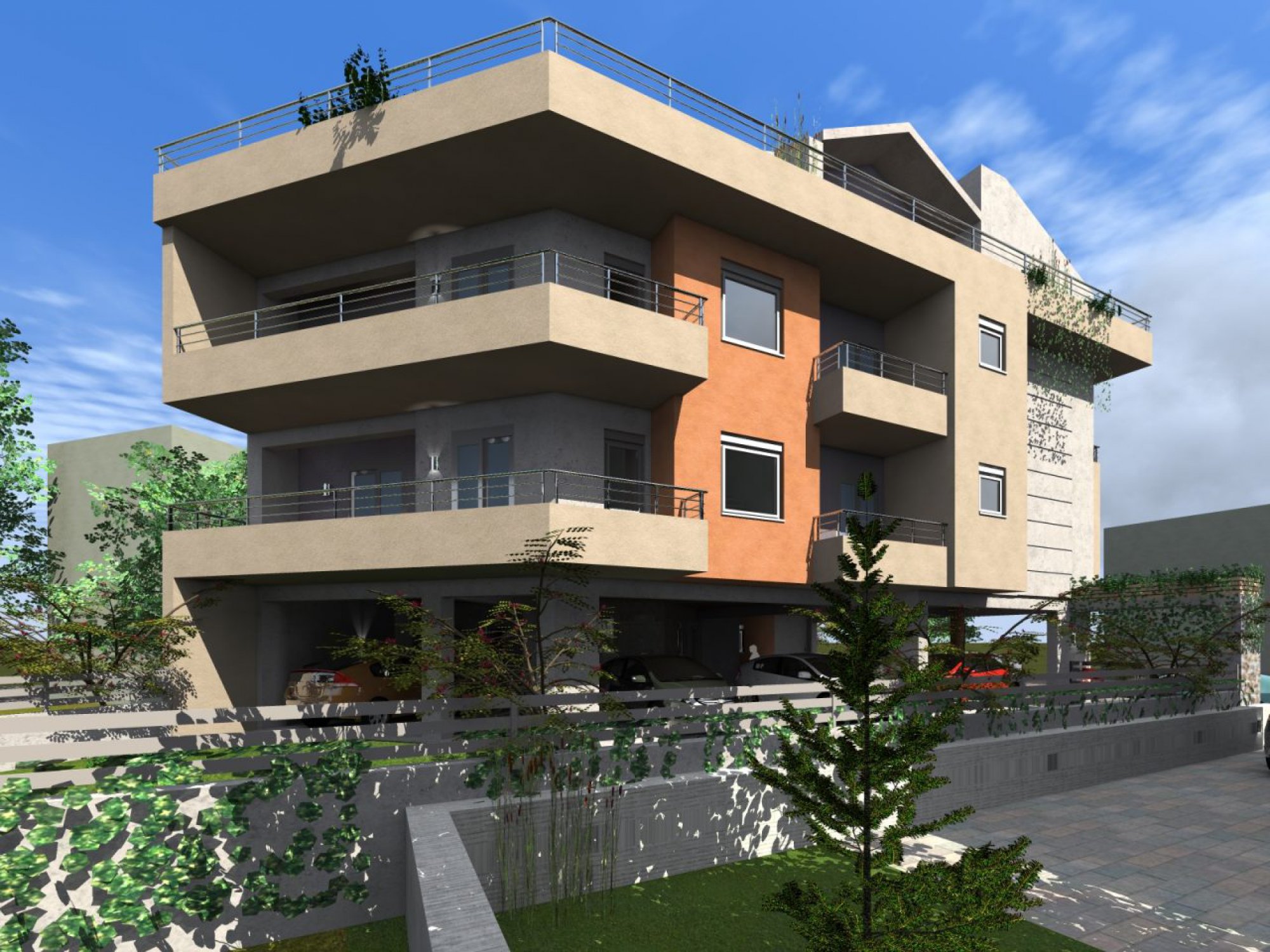 Μελέτη τριώροφης οικοδομής κατοικιών στα Σεισμόπληκτα Ιωαννίνων