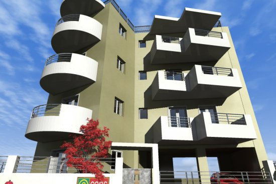 Μελέτη και κατασκευή τετραώροφου κτιρίου κατοικιών στα Ιωάννινα